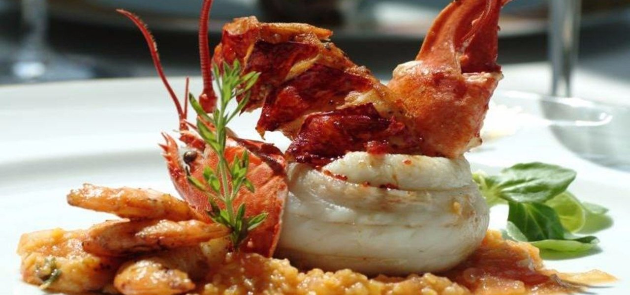 Gourmet food and the freshest seafood